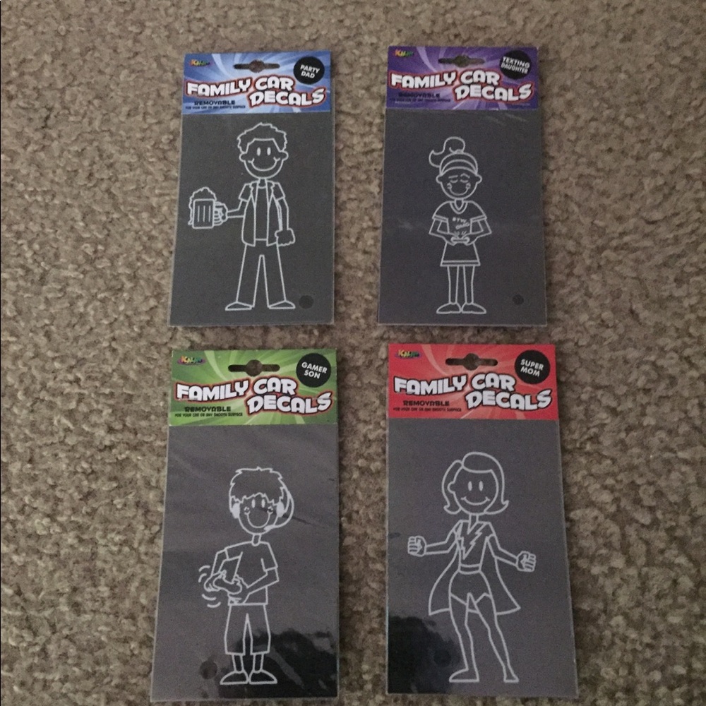 Family Car Decals